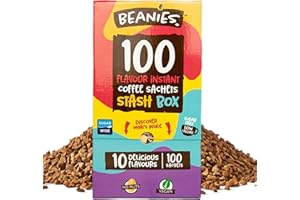 BEANIES THE FLAVOUR CO Beanies Flavoured coffee sticks - 100 sticks