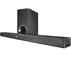 Denon DHT-S316 Soundbar with Subwoofer, Bluetooth Sound Bar for Surround Sound System, Dolby Digital, DTS Decoding, Dialogue 
