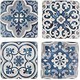 Sass & Belle Mediterranean Mosaic Santorini Coasters - Set of 4