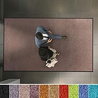 etm Hochwertige Fußmatte | schadstoffgeprüft | bewährte Eingangsmatte in Gewerbe & Haushalt | Schmutzfangmatte mit Top…