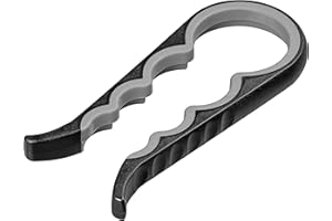 Chef Aid Easy Grip Multi-Opener, Gives Extra Support Opening Jars, Bottles and Ring Pull Cans, Anti-Slip Design and and Ideal Tool for Giving Extra Support for Low Grip