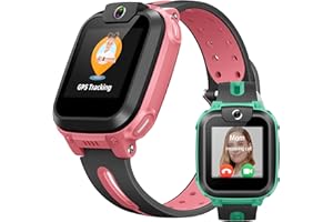 imoo Watch Phone Z1 Kids Smart Watch, 4G Kids Smartwatch Telefono con video e telefonata di lunga durata, orologio GPS per bambini con localizzazione in tempo reale & IPX8 resistenza all'acqua (rosa)