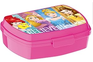 ALMACENESADAN, 0416, Sandwich rettangolare multicolore Disney Principesse Adventure, 15 x 10 x 5,5 cm