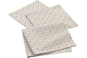 DOUCEUR D'INTÉRIEUR Douceur d'Interior, 3 servilletas (40 x 40 cm) Meridienne, algodón Estampado
