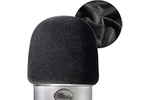 Blue Yeti Pop Protection Microphone Blue Yeti Pop Filter with Flocking Surface for Blue Yeti, Yeti Pro Condenser Microphones YOUSHARES
