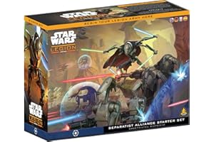 Asmodee, Star Wars: Legion – Separatist Alliance Starter Set (Separatistenallianz-Starterset), Atomic Mass Games, Tabletop, 2 Spieler, 14+ Jahre, 120-180 Minuten, Deutsch, Mehrsprachig