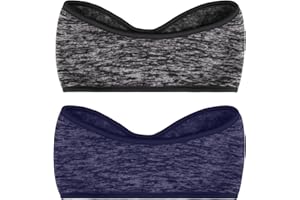 SAVITA 2 Pièces Headband Sport Bandeau Hiver Cache Oreille Anti Transpiration pour Running,Homme, Femme