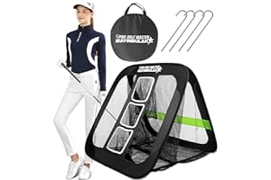 BAYINBULAK Red de práctica de Golf- Regalo de Mujer para Hombre- Conducción en el jardín- Almacenamiento Conveniente- Entrenamiento de Swing de Golf