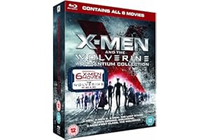 X Men and Wolverine All Films Blu Ray Collection (8 Discs) Box Set : X-Men 1 / X-Men 2 / X-Men 3: The Last Stand / X-Men Origins: Wolverine / X-Men First Class / The Wolverine (2D + 3D + Directors Cut + Theatrical Edition) + Featurettes + Interviews + Commentaries + Extras + Bonus Content