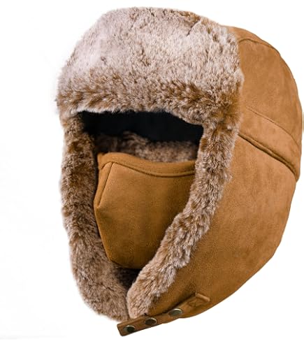 Cappello Invernale con Paraorecchie per Uomo Donna, Cappelli da