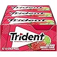 Trident Island Berry Lime Sugar Free Gum with Xylitol, 1 oz ℮ 28 g, 12 Pack