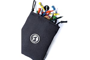 Green Swing Bolsa de accesorios de golf | Bolsa para tees de golf y objetos de valor | Accesorios para el campo | Elección de colores