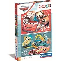 Disney Pixar Cars Clementoni Super Color Maxi 104 Piece Puzzle