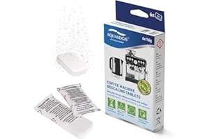 AQUALOGIS ULTRA PURE WATER Duże tabletki odkamieniające 16 g do ekspresu do kawy i czajnika, kompatybilne z Tassimo Bosch Senseo Nespresso (6)