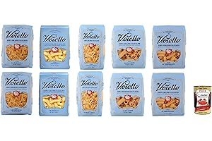 ITALIAN GOURMET E.R. Voiello Pasta Pasta Paquete de prueba 100% italiana 10 x 500 g + Polpa Italian Gourmet 400 g