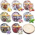 Candle Gifts for Women: Scented Candles Gift Basket 8 Pack Aromatherapy Candles Natural Soy Wax Candle Gift Set Ideas for Her, Girls, Friends, Mother's Day, Birthday, Valentines, Anniversary