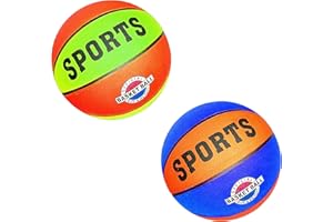 FOUR GUYS Basketball Size 7 Indoor Outdoor Game Training Ideal For Gift – 3 Years to All Ages With Non-Slip Surface Orange High Durability Good Grip Rubber, Suitable for Children Men Women