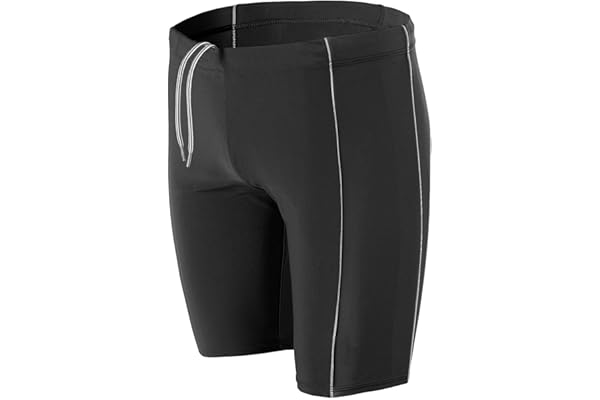 Aquarti Maillot de Bain Sport Long Boxer de Natation pour Homme Jammer