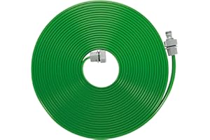 Gardena wąż zraszający: delikatny zraszacz do nawadniania podłużnych, wąskich miejsc, dł. 15 m, gotowy do podłączenia, zielony, z możliwością skracania lub przedłużania (1998-20)