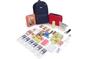 Emergency Zone - Keep-Me-Safe - Kit de supervivencia de emergencia para niños de 72 horas - Azul marino