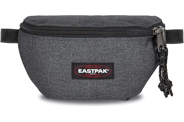 Eastpak Springer Sac Banane, 2 L - Black Denim (Gris)