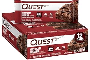 Quest Bar, Chocolate Brownie, 12/box