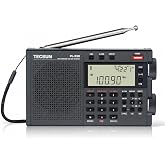 With Tecsun Digital PL330 AM/FM/LW/SW Worldband Radio Single Sided Tape Receiver