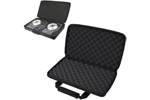 Yanmis Bolsa de Transporte Portátil,Bolsa de Almacenamiento DJ DJ Controlador DJ con Buffer Sponge EVA Storage Case,40 x 25 x 8cm / 15.7 x 9.8 x 3.1in