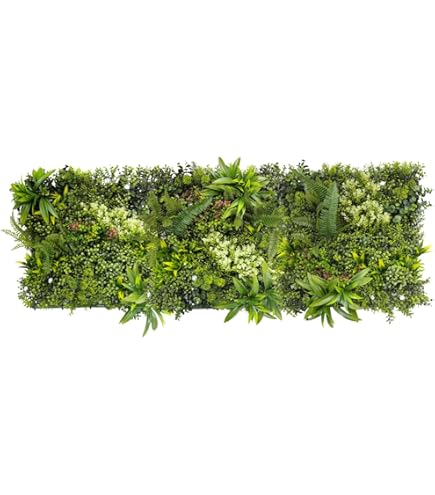 Artificial Plant Flower Living Wall Panels Realistic - Fern - Indoor - View #4