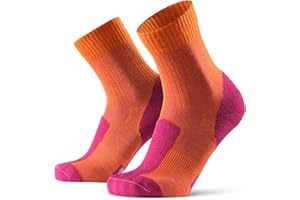 DANISH ENDURANCE Calze Trekking Leggere in Lana Merino, Anti-Vesciche, Traspiranti, da Uomo, Donna, Bambino, 1 o 5 Paia