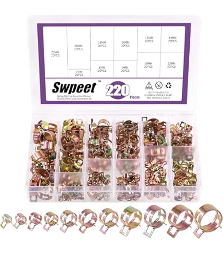 MUNEFE Clips De Tuyau De Refroidissement, 3 Pièces Clip De