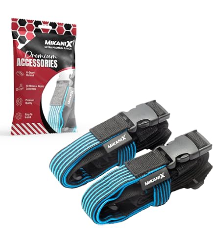 MIKANIX Bike Luggage Strap Cable Belt Rope | Strong Tie Down Belt