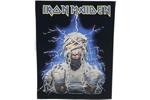 Iron Maiden Powerslave Eddie Unisex Patch Back multicoloured 100% polyester