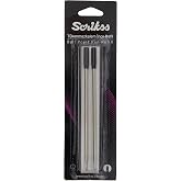 Scrikss 711 Slim Ballpoint Refill Black