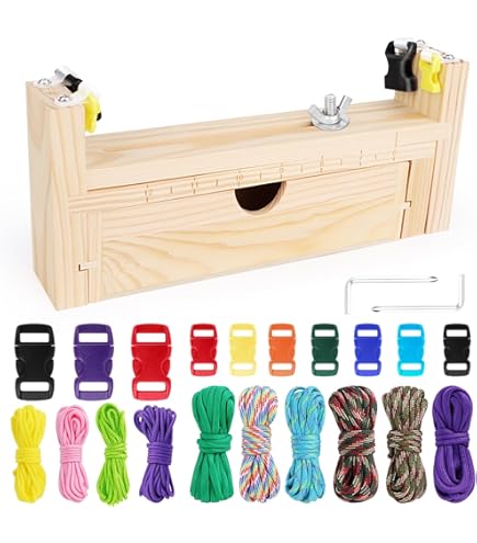 Kit 13 Pezzi Per Paracord Con Aghi E Attrezzi In Acciaio Inox - Ideale Per Braccialetti E Lavori Fai Da Te