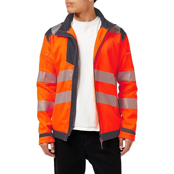 Veste Haute Visibilité Portwest VISION - Orange / Noir Orange/noir