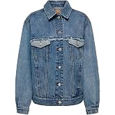 ONLY ONLPENNY LS OVS TIN PATCH DNM JACKET GUA Mont Ceket Kadın