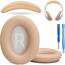 Cuscinetti Di Ricambio Per Cuffie Bose SoundLink AE2 - In Pelle Proteica E Schiuma Ad Alta Densit&agrave; - Comfort Garantito