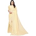 IMTRA FASHION Indian Net Saree for Women Traditional Sari with Unstitched Blouse