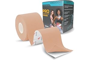 DDGM 1Roll Kinesio Tape professionale nastro per taping kinesiologico adesivo impermeabile benda elastica per tutore articolazioni