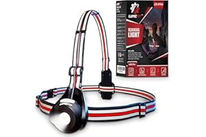 LUMEFIT Lauﬂicht mit Reﬂektoren inkl. gelber Reﬂektorweste - USB-C LED-Licht mit 800 Lumen & 100m Reichweite - Lauﬂampe verstellbar & wasserdicht zum Laufen, Joggen, Gassi gehen