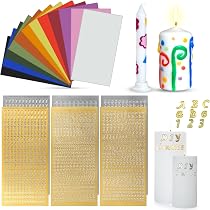 Autocollants Dorés Pour Bougies De Baptême – Personnalise Tes Bougies Avec élégance - 2