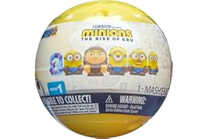 Mashems 674 53546 Despicable Mash'ems Minions-Sphere Capsule, red