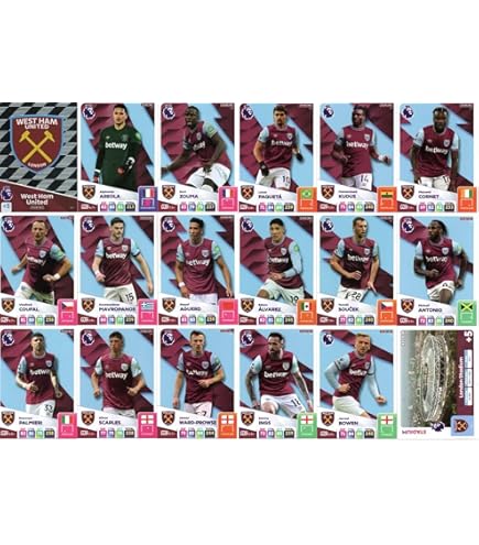 Panini Premier League 2025 Sticker - Collectors Tin mit 10 Tüten (=50 Sticker