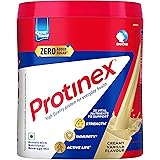 Protinex Health And Nutritional Protein Drink Mix For Adults-(Creamy Vanilla, 400 Gms, Jar) with 25 Vital Nutrients to Suppor