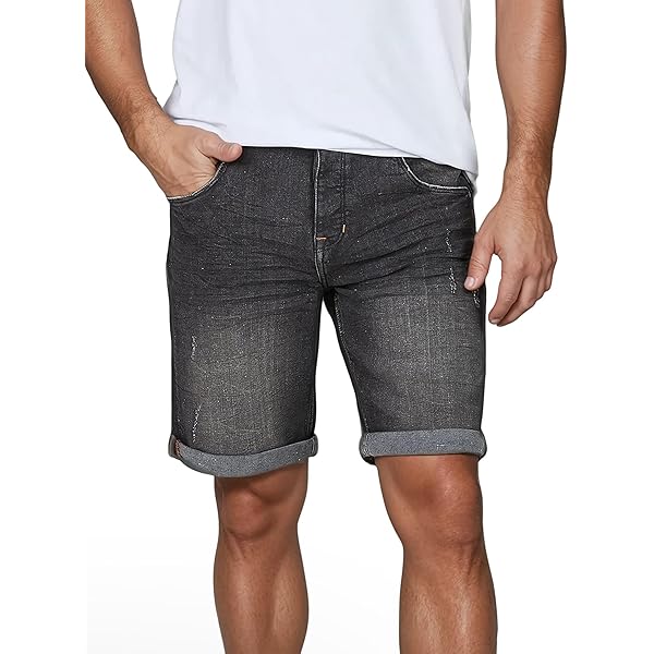 Pantalones Cortos Vaqueros Hombre Pantalones Vaqueros Cortos