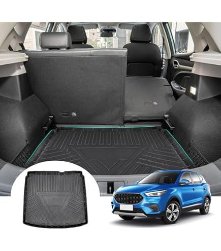 Tappetino Bagagliaio Per MG ZS 2018-2025 - Impermeabile, Antiusura, In TPE, Facile Da Pulire - Foto 11