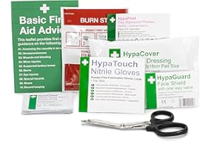 Safety First Aid Recharge de premiers secours pour moto conforme à la norme BS 8599-2.