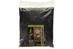 Komodo Forest Terrain Orchid Bark Fine Chips, 12L | Orchid bark substrate for tropical & forest terrariums – natural bedding for wet or dry reptile set-ups