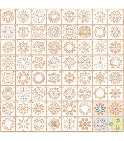 Plantillas de mandalas reutilizables